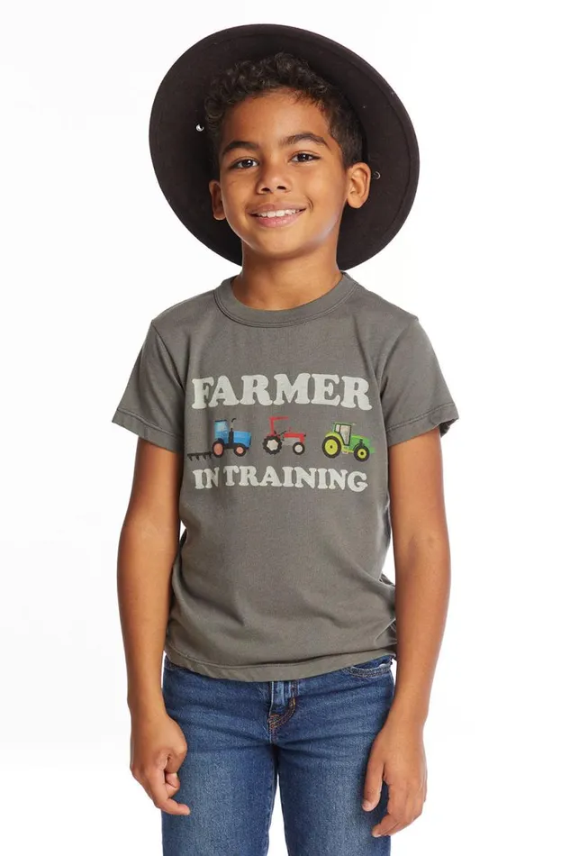 Kids Chaser Brand Boys Farmer In Training Boys Tee