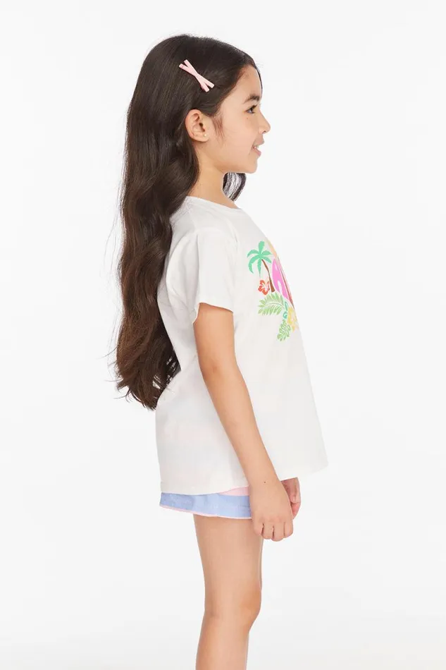 Kids Chaser Brand Girls Aloha Girls Tee