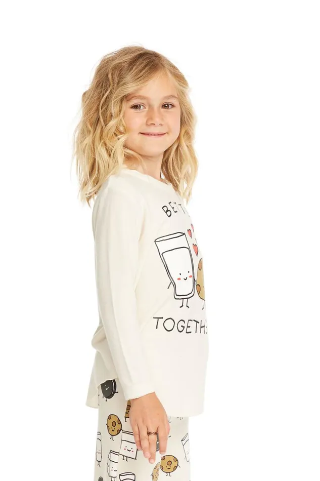 Kids Chaser Brand Girls Better Together Long Sleeve