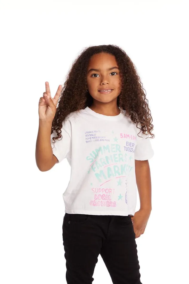 Kids Chaser Brand Girls Farmers Market Girls Tee