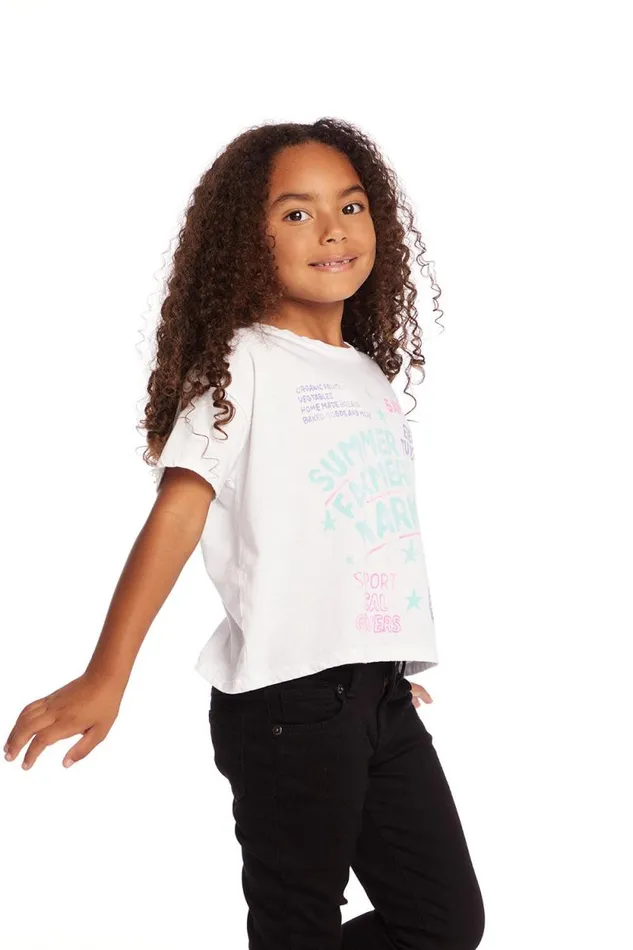 Kids Chaser Brand Girls Farmers Market Girls Tee