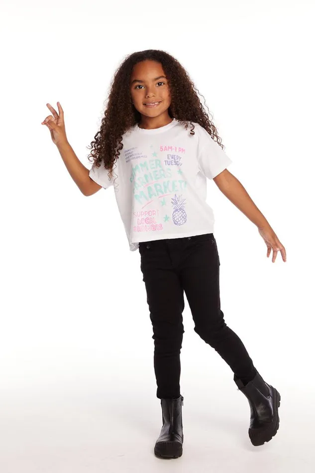 Kids Chaser Brand Girls Farmers Market Girls Tee