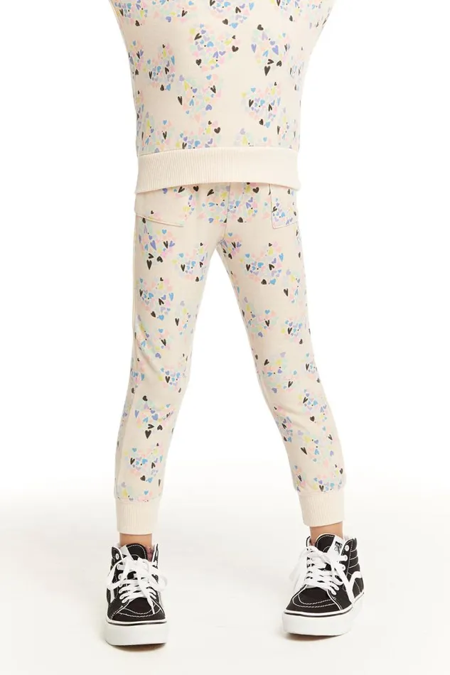Kids Chaser Brand Girls Hearts Hearts Hearts Jogger