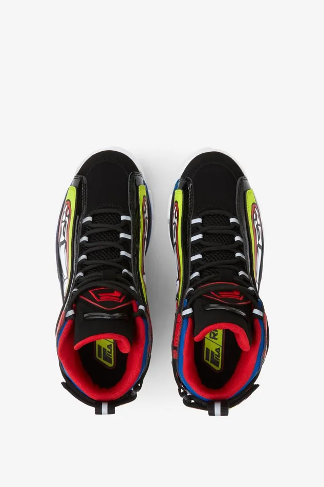 Kids Fila Grant Hill Big Grant Hill 2 Racing White Lime Punch Princess Blue Kids Fila Grant Hill Big Grant Hill 2 Racing White Lime Punch Princess Blue