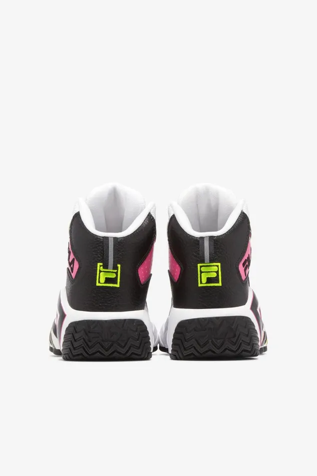 Kids Fila Little Kids 1053 Little Mb Black Safety Yellow White