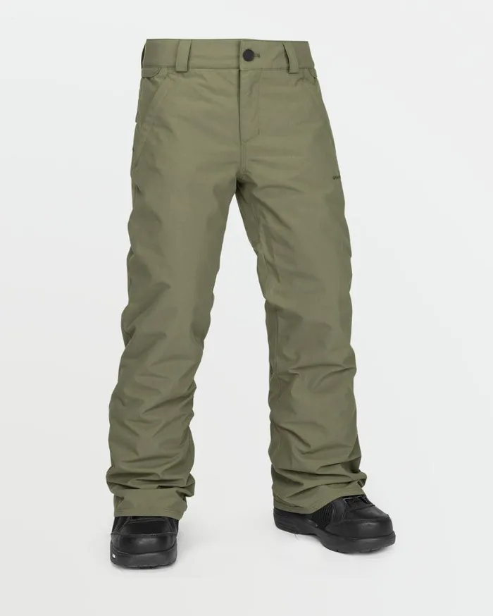 Kids Freakin Chino Youth Insulated Pants 8211 Ivy Kids Volcom Pants