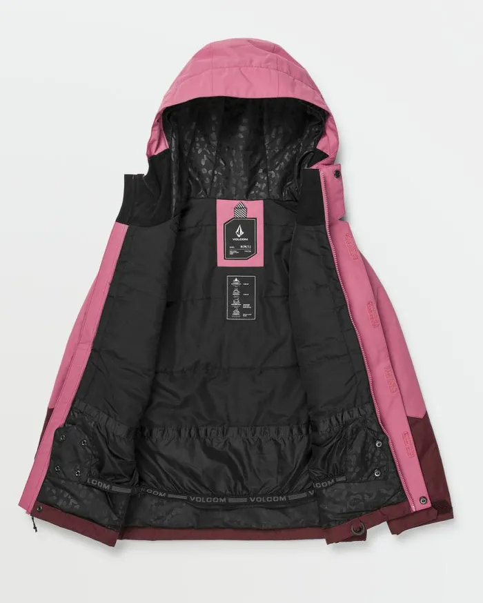 Kids Sass039N039Fras Insulated Jacket 8211 Blurred Violet Kids Volcom Jackets
