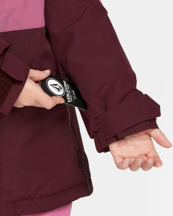 Kids Sass039N039Fras Insulated Jacket 8211 Blurred Violet Kids Volcom Jackets