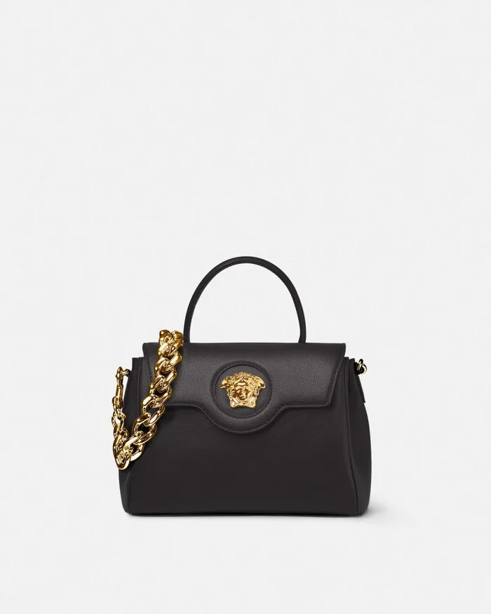 La Medusa Handbag Black Women Versace Top Handle