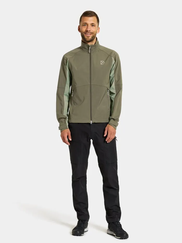 Lares Mens Jacket Deep Green Men Didriksons Spring Jackets