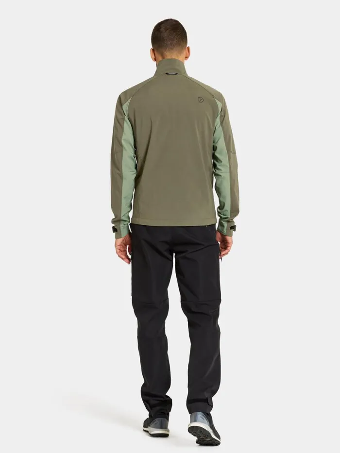 Lares Mens Jacket Deep Green Men Didriksons Spring Jackets