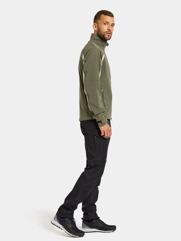 Lares Mens Jacket Deep Green Men Didriksons Spring Jackets