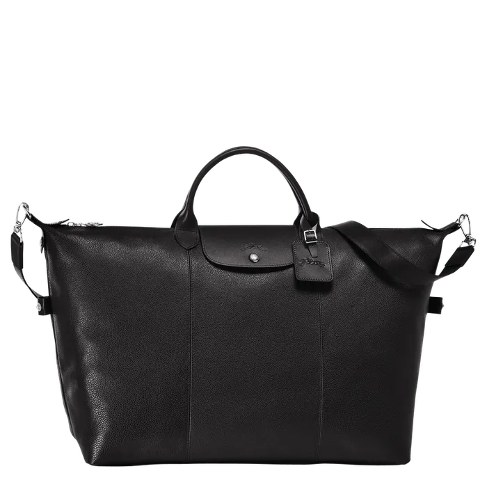 Le Foulonn XL Travel bag Black Travel bags Longchamp WomenMen