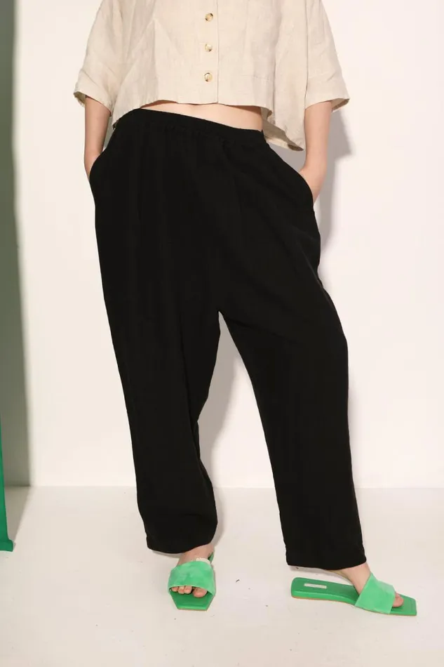 LF Markey Trousers Women Hareem Trouser Black