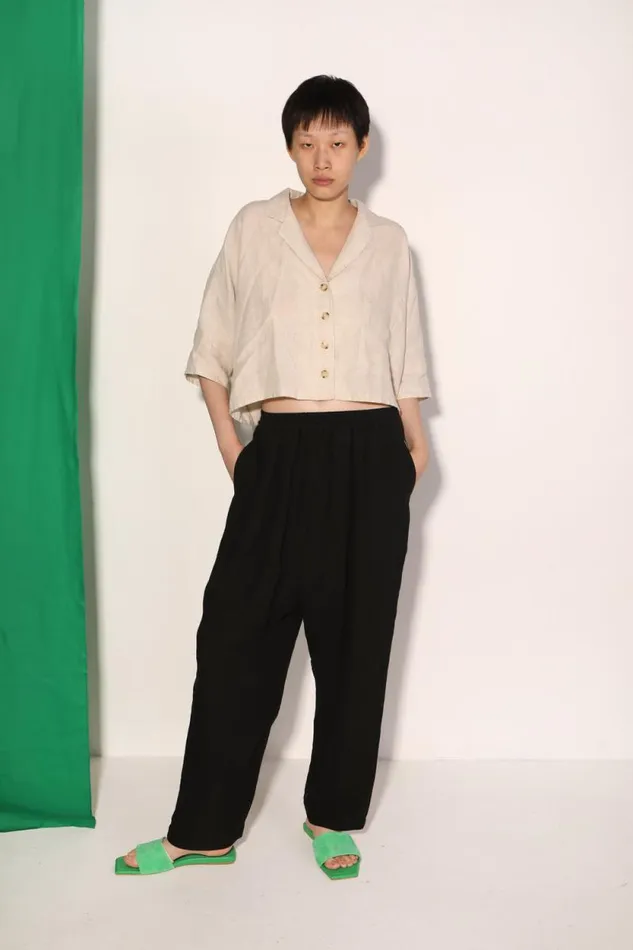 LF Markey Trousers Women Hareem Trouser Black