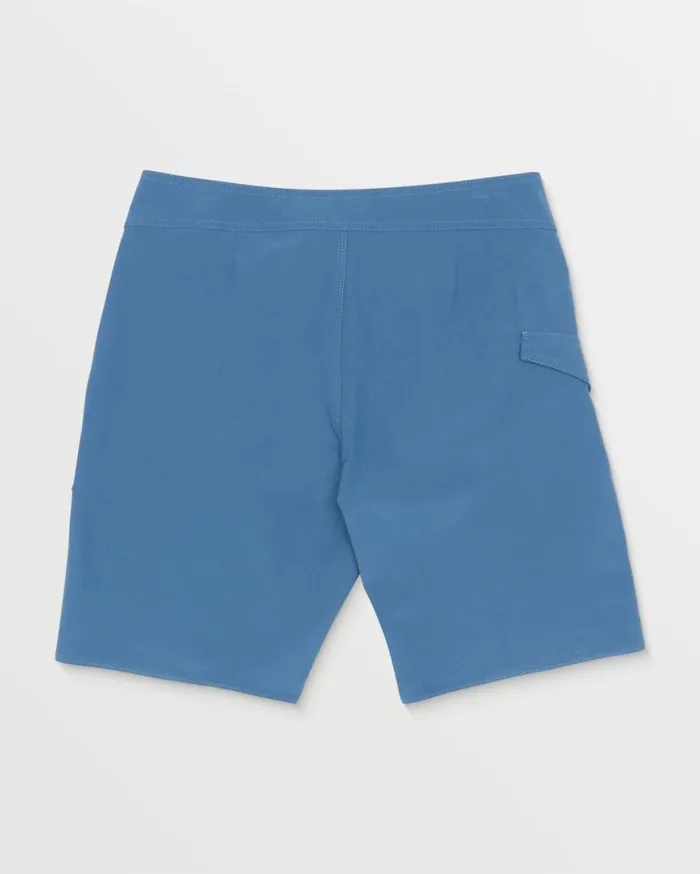 Lido Solid ModTech Trunks 8211 Blueberry Mens Volcom Boardshorts and Trunks