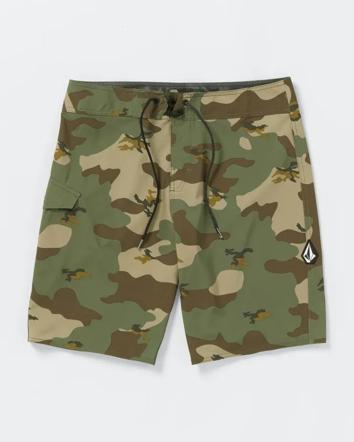 Lido Solid ModTech Trunks 8211 Camouflage Mens Volcom Boardshorts and Trunks