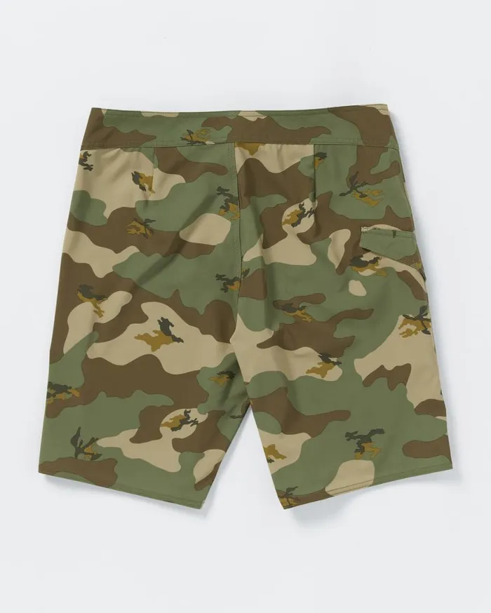 Lido Solid ModTech Trunks 8211 Camouflage Mens Volcom Boardshorts and Trunks