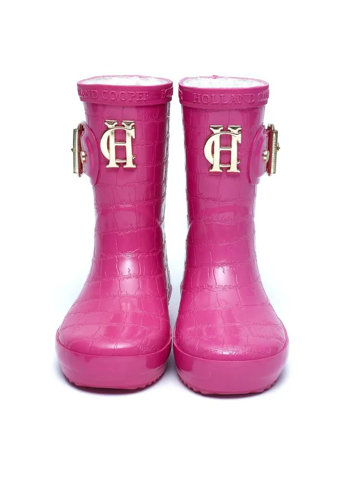 Little Little Gifting Holland Cooper Little Wellie 8211 Toddler Lollipop Pink Little Little Gifting Holland Cooper Little Wellie 8211 Toddler Lollipop Pink