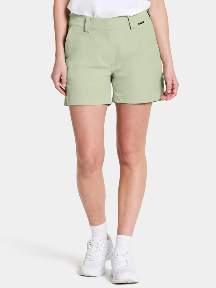 Liv Shorts Soft Green Women Didriksons Shorts
