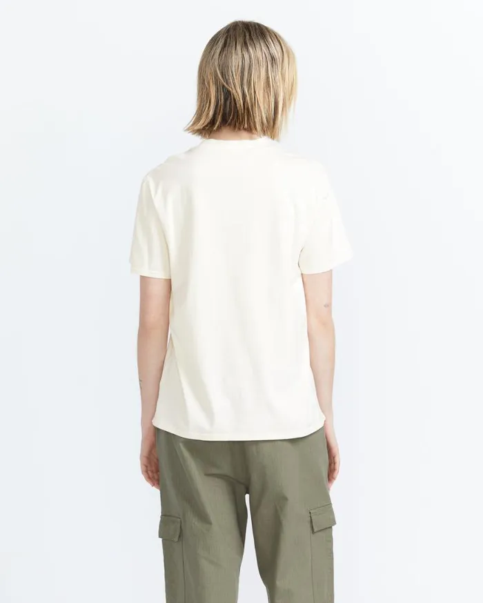 Lock It Up Tee 8211 Bone Womens Volcom Tops