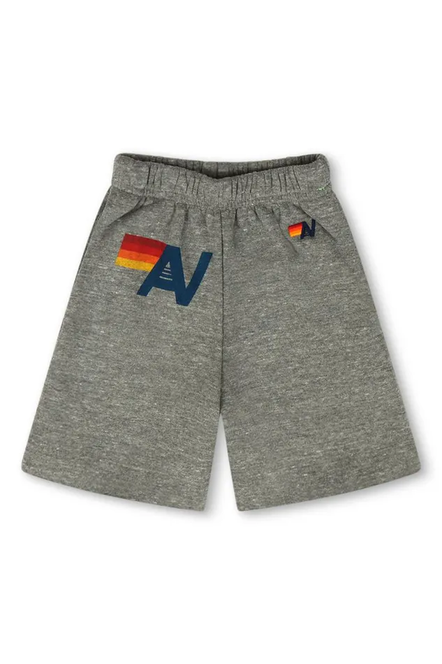 Logo Sweatshorts 8211 Heather Kids Aviator Nation Shorts