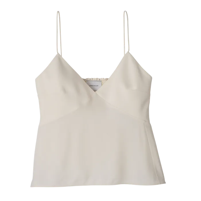 Longchamp Tops and Blouses Women Thin strap top Ecru