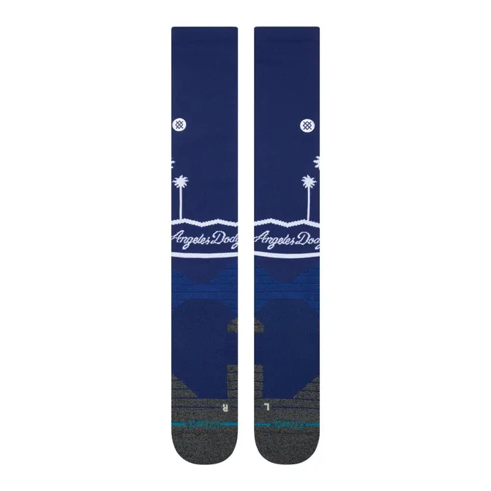 Los Angeles Dodgers Diamond Pro Sisters Otc Socks Blue Men Stance Over The Calf