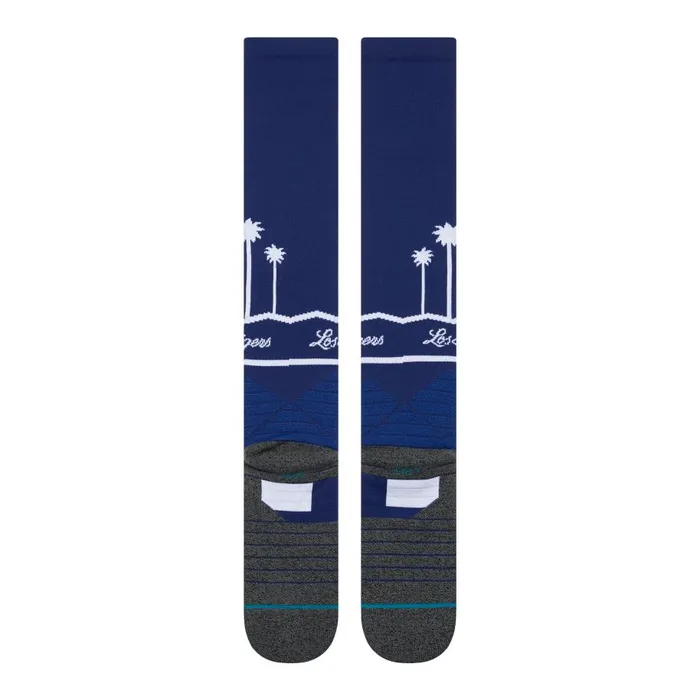 Los Angeles Dodgers Diamond Pro Sisters Otc Socks Blue Men Stance Over The Calf