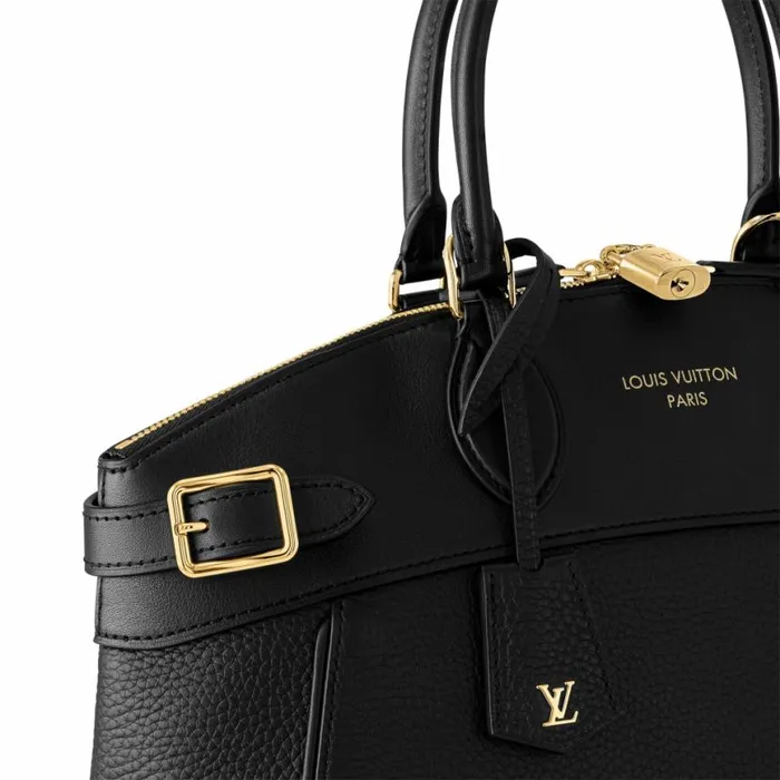 Louis Vuitton M22914 Lock It MM Black 8211 Louis Vuitton Handbag Store Women Louis Vuitton Shoulder and Totes
