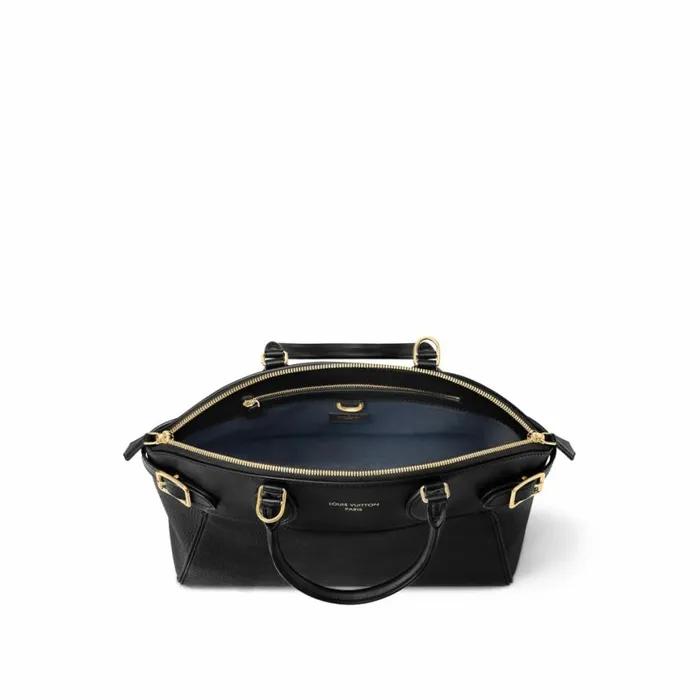 Louis Vuitton M22914 Lock It MM Black 8211 Louis Vuitton Handbag Store Women Louis Vuitton Shoulder and Totes