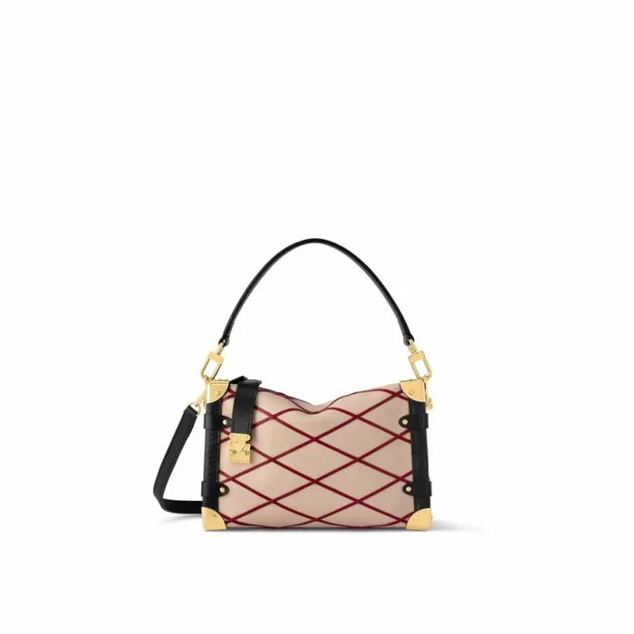 Louis Vuitton M24403 Side Trunk MM Malletage BeigeRed 8211 Louis Vuitton Handbag Store Women Louis Vuitton Trunk Bag Louis Vuitton M24403 Side Trunk MM Malletage BeigeRed 8211 Louis Vuitton Handbag Store Women Louis Vuitton Trunk Bag