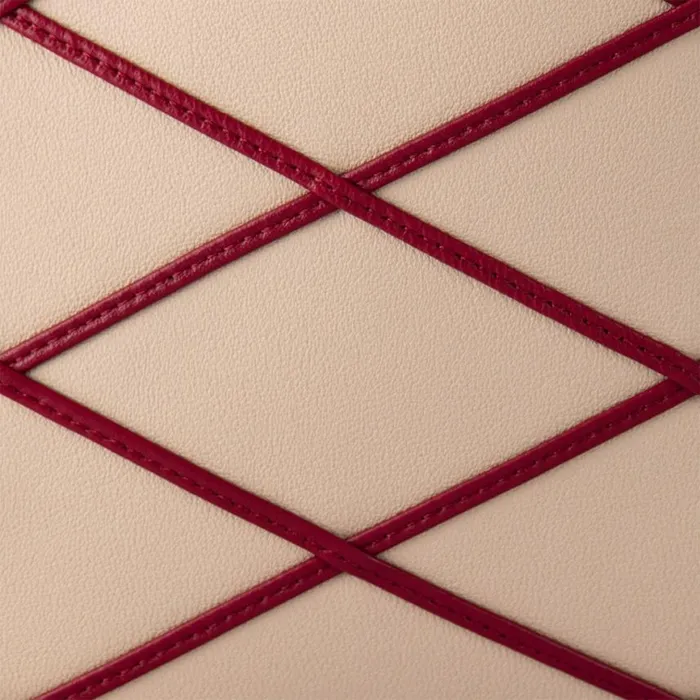 Louis Vuitton M24403 Side Trunk MM Malletage BeigeRed 8211 Louis Vuitton Handbag Store Women Louis Vuitton Trunk Bag
