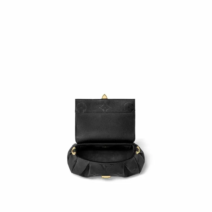 Louis Vuitton M45813 Favorite Monogram Empreinte Leather Black 8211 Louis Vuitton Handbag Store Women Louis Vuitton Pochette Metis Bag