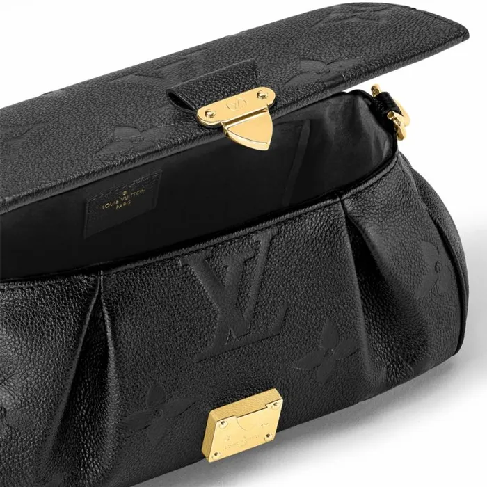 Louis Vuitton M45813 Favorite Monogram Empreinte Leather Black 8211 Louis Vuitton Handbag Store Women Louis Vuitton Pochette Metis Bag