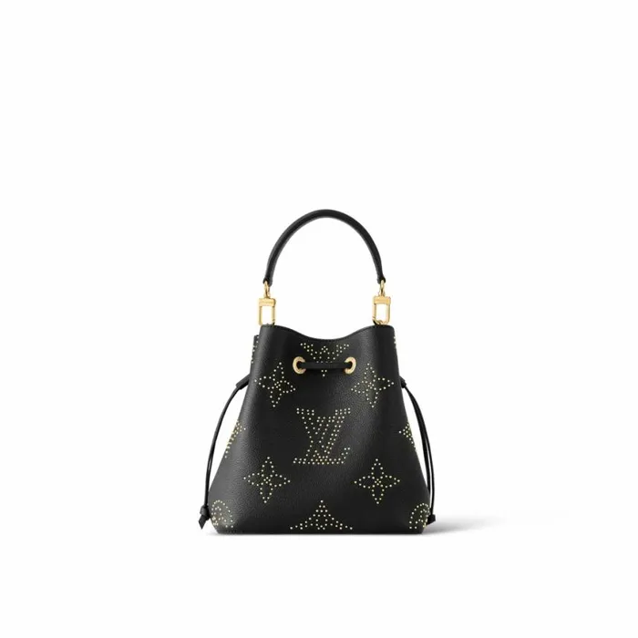 Louis Vuitton M46734 Nono BB Black Monogram Empreinte Studs 8211 Louis Vuitton Handbag Store Women Louis Vuitton NeoNoe Bag