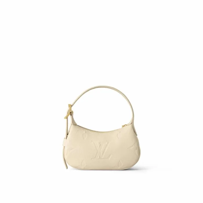 Louis Vuitton M82519 Mini Moon Cream 8211 Louis Vuitton Handbag Store Women Louis Vuitton Loop Hobo Bag
