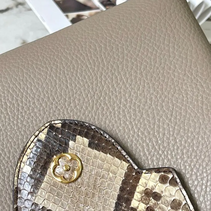 Louis Vuitton N82068 Capucines BB Steeple Gray 8211 Louis Vuitton Handbag Store Women Louis Vuitton Capucines Bag