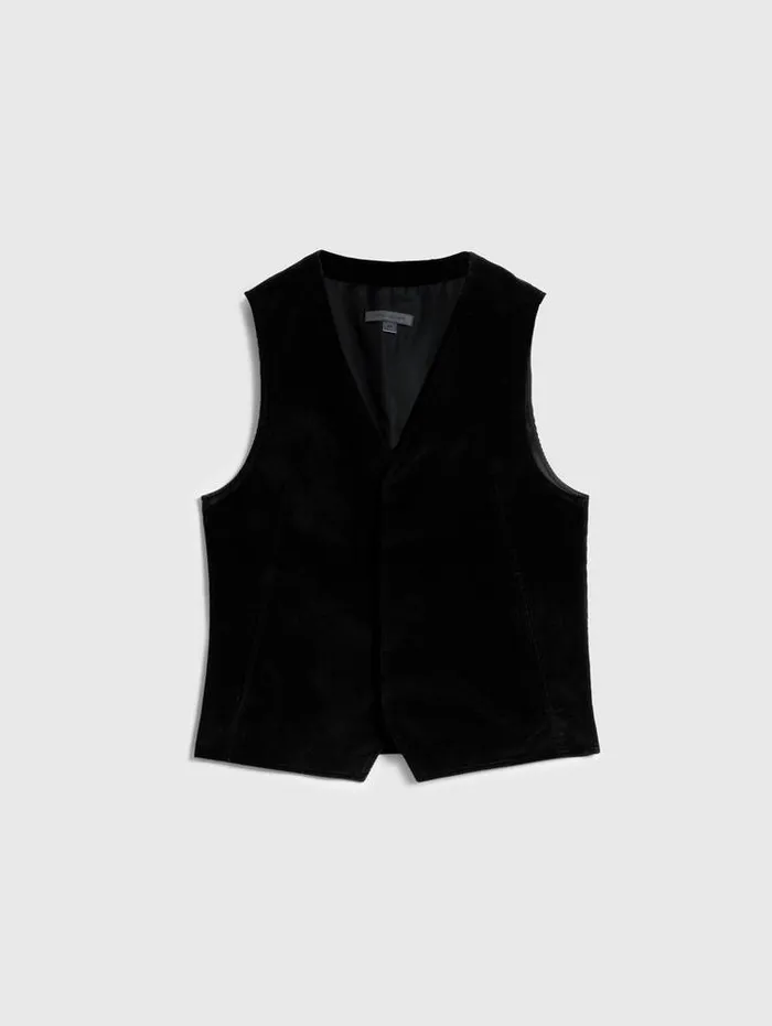 LOWA VEST Black Men John Varvatos Suit Jackets