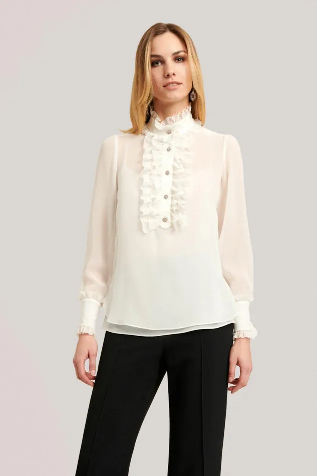 Luisa Spagnoli Blouses And Shirts Women Lucca Cream