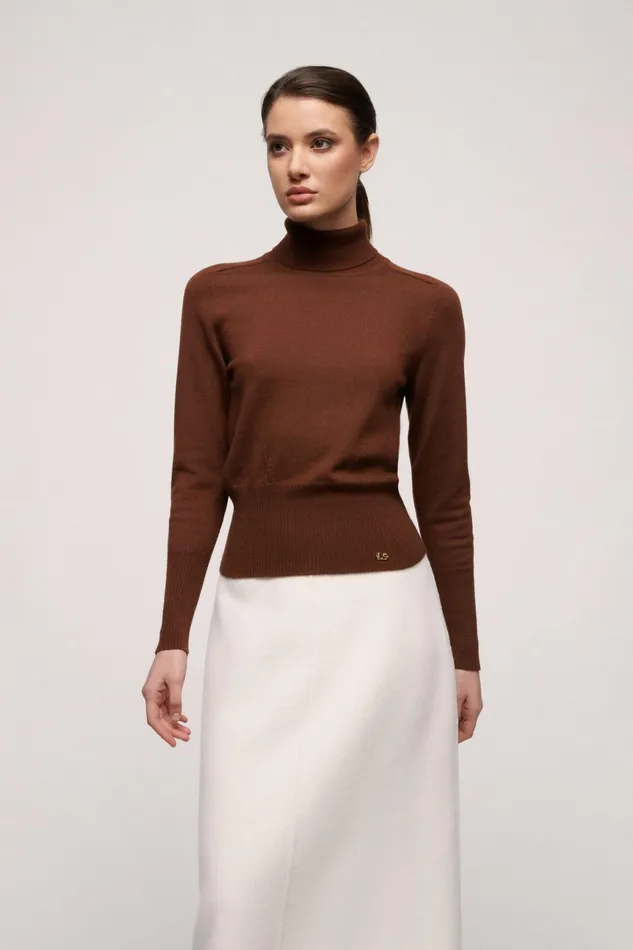 Luisa Spagnoli Knitwear Women Manos Brown