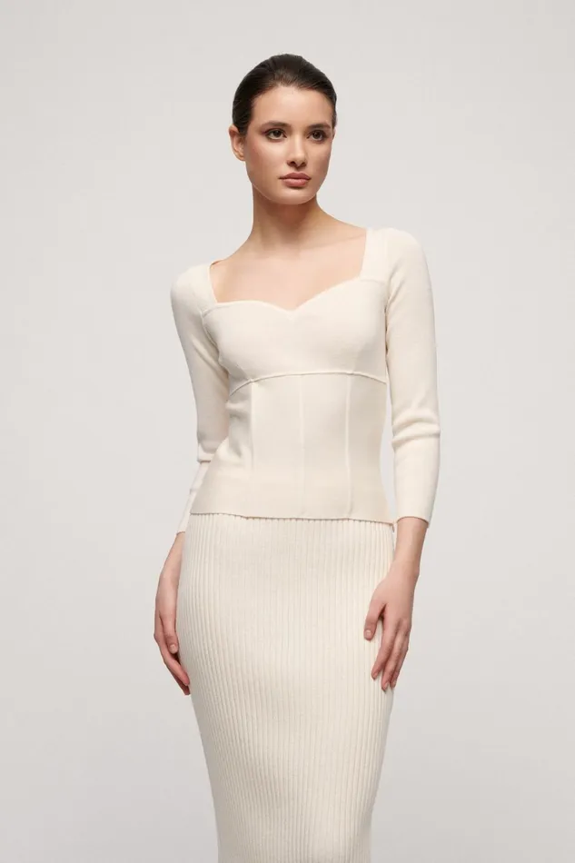 Luisa Spagnoli Knitwear Women Marc Cream