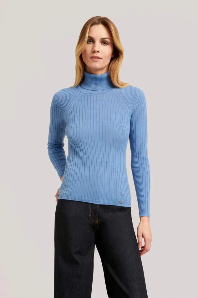 Luisa Spagnoli Knitwear Women Minareto Light Blue