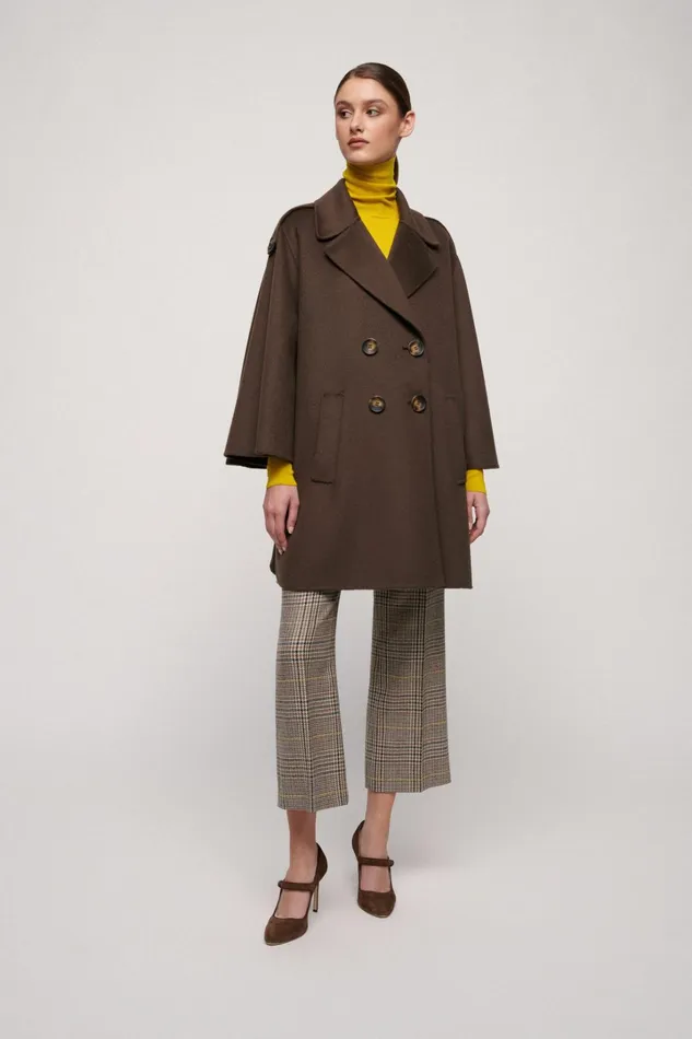 Luisa Spagnoli Outerwear Women Samos Chestnut