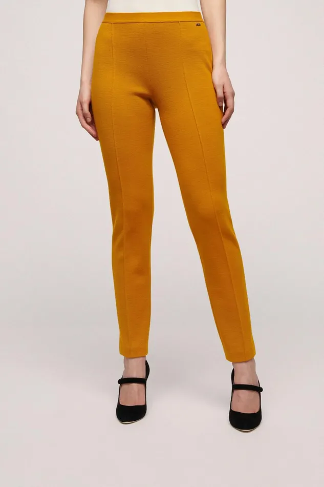 Luisa Spagnoli Pants Women Minuendo Mustard
