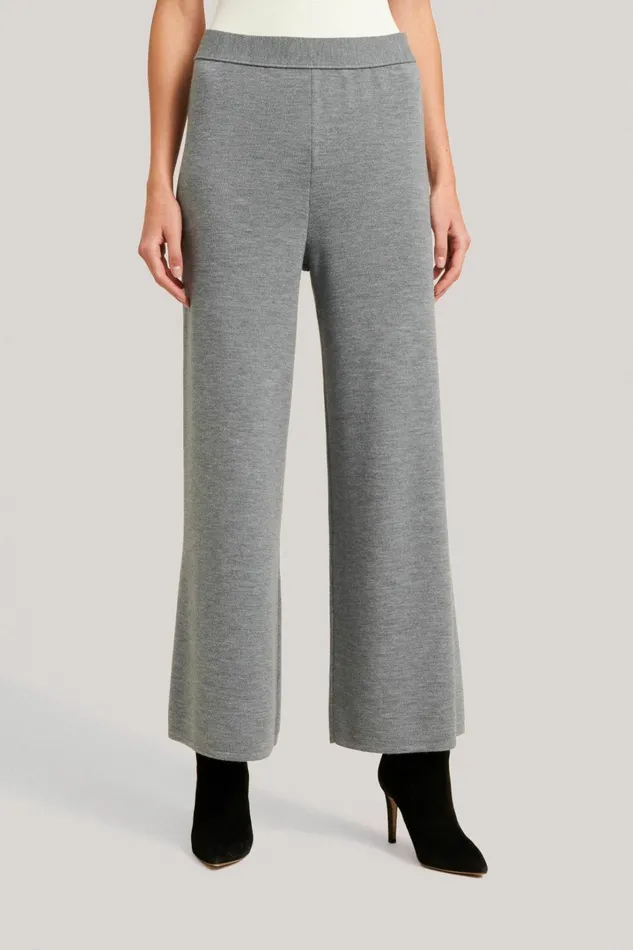 Luisa Spagnoli Pants Women Modulante Grey Melange