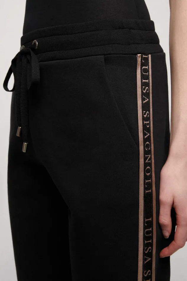 Luisa Spagnoli Pants Women Opificio Black Luisa Spagnoli Pants Women Opificio Black