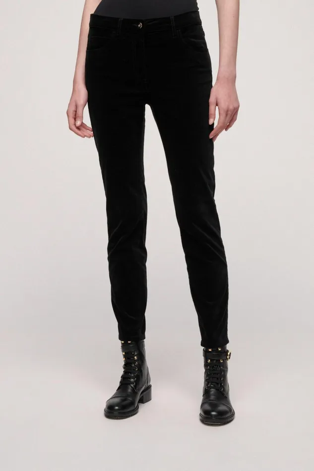 Luisa Spagnoli Pants Women Osmotico Black