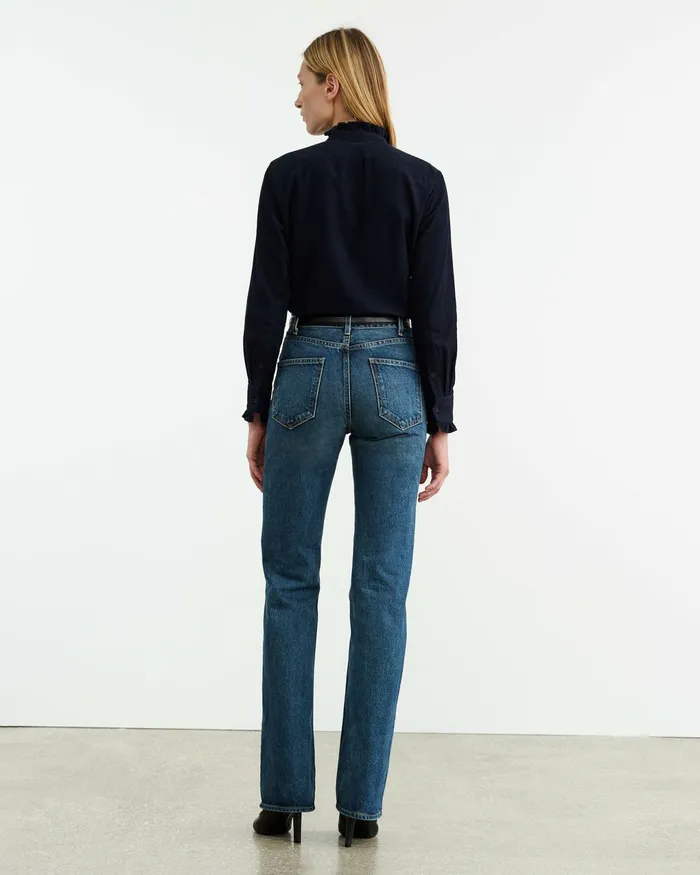 LYDIA SHIRT Dark Navy Women Nili Lotan Tops