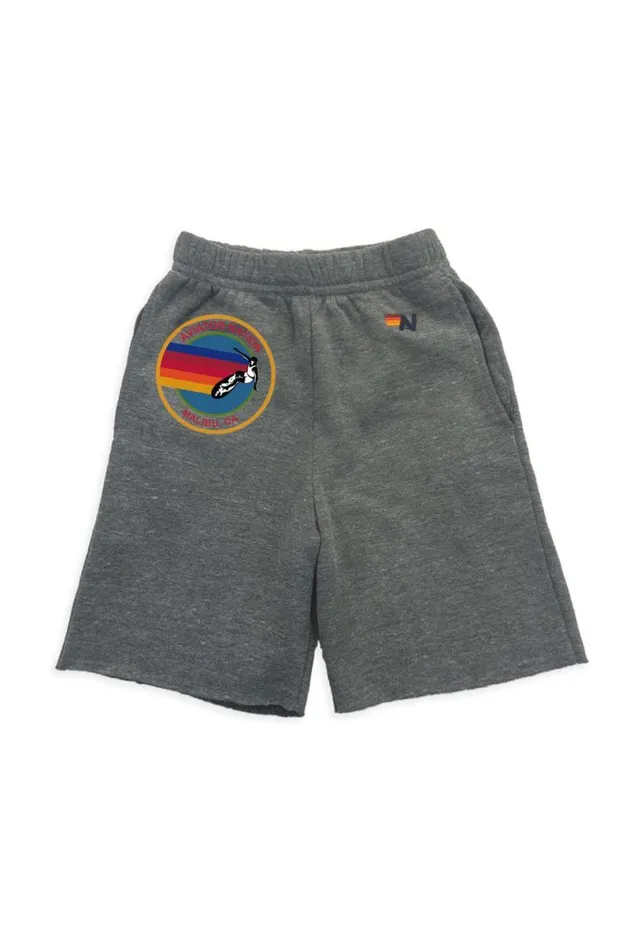Malibu Sweatshorts 8211 Heather Grey Kids Aviator Nation Shorts